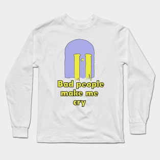 Crying Ghost Long Sleeve T-Shirt